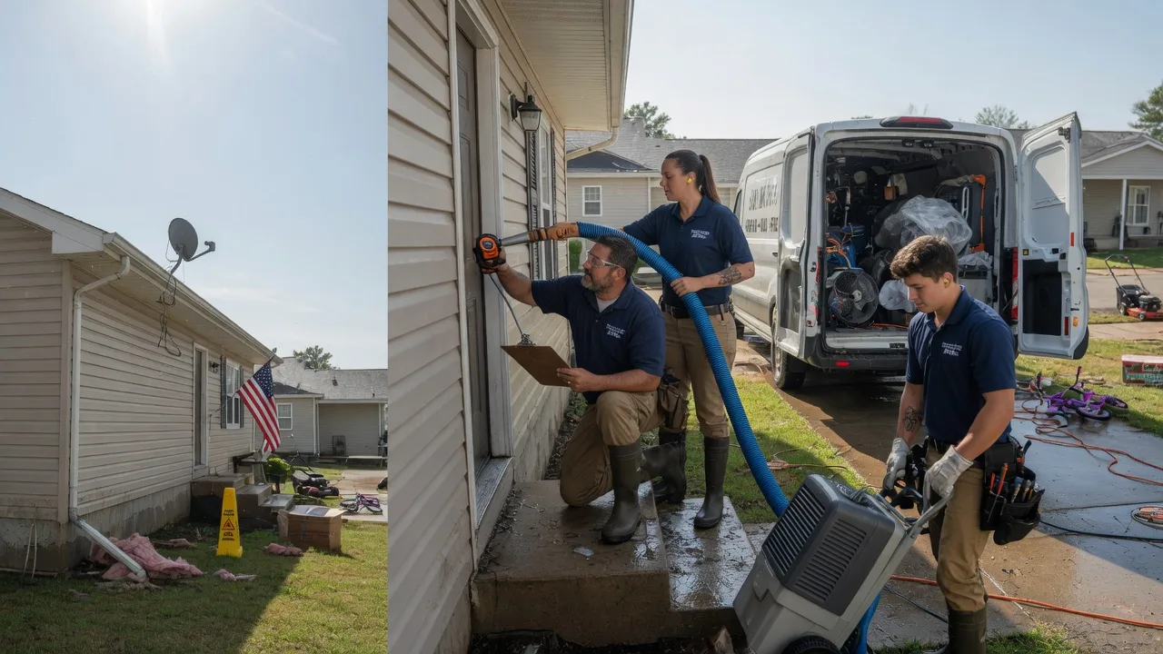 Ceiling Water Damage Restoration in Parksley, VA near me